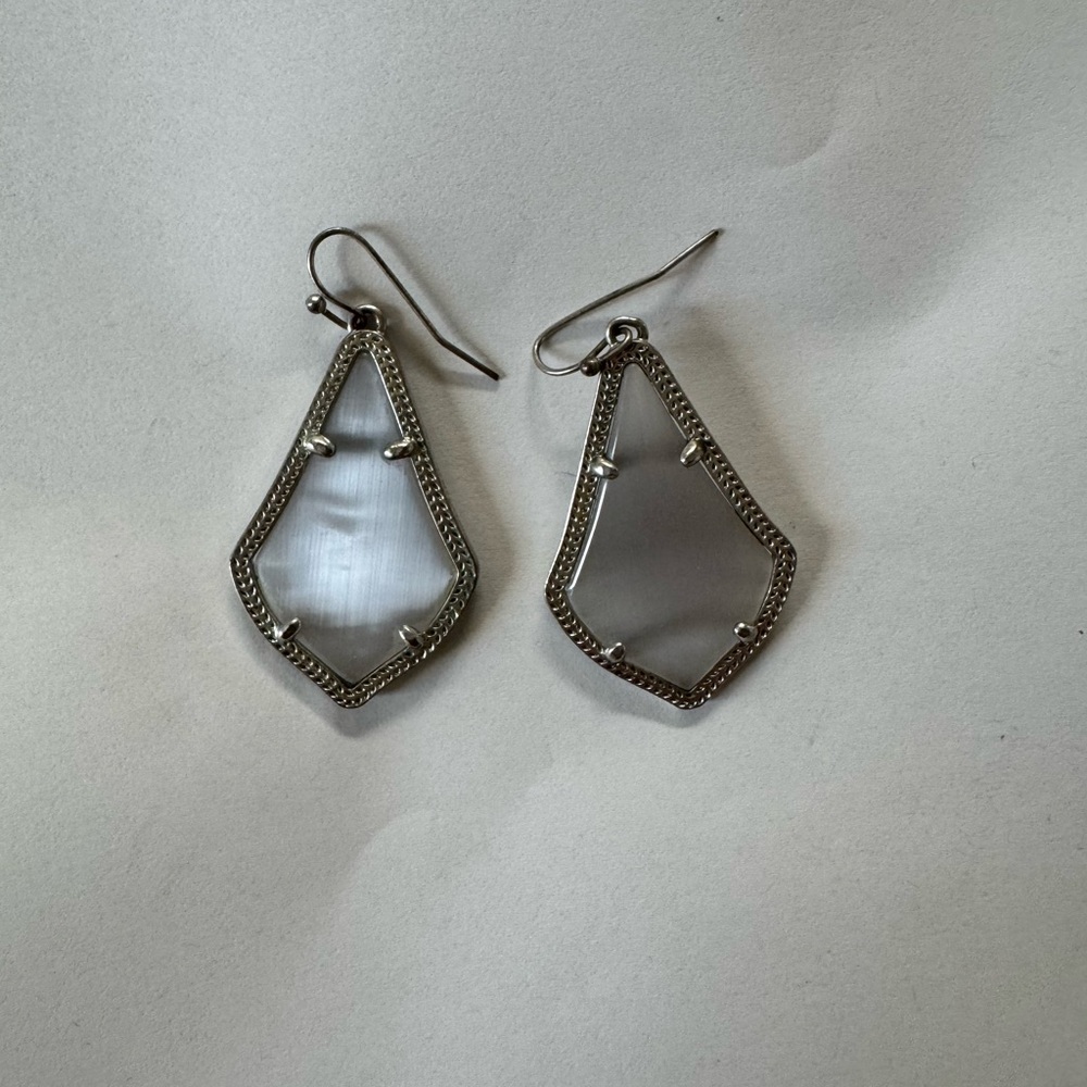 Kendra Scott Silver Earrings